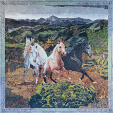 AN1130<BR>Three Horses Masterpiece