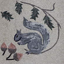 AN1149<BR>Squirrel with Acorn