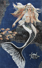 FG510 Mermaid Mosaic Art  Mosaic