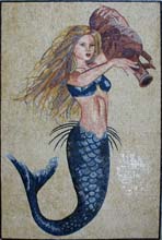 FG760 Mermaid Mosaic Art  Mosaic