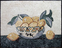 GEO107 lemon bowl kitchen art