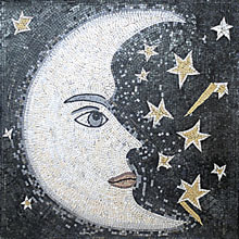 GEO132 Half Moon and Stars Mosaic