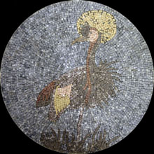 MD108 Peacock Stone mosaic