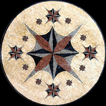 MD189 star galaxy medallion mosaic