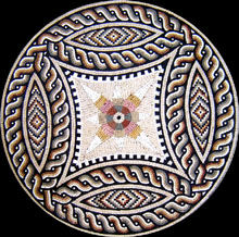MD274 Medallion Mosaic Art
