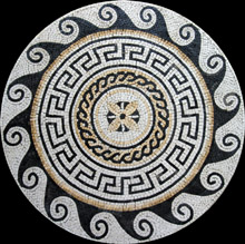 MD282 Medallion mosaic art
