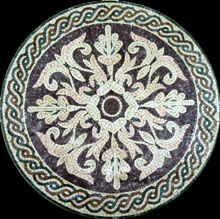 MD521 Elegant medallion mosaic art