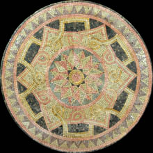 MD1014 Pastel gemoterical shape mosaic