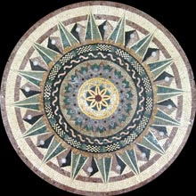 MD758 Elegtant multi design star medallion mosaic