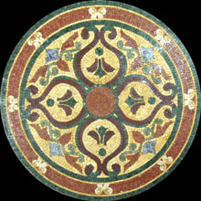 MD1048 Antique style design medallion mosaic