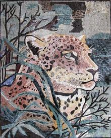 AN185 Tiger head mosaic