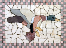 AN94 Duck cut tile art mosaic