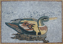 AN860 Swimming duck mosaic