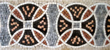 BD106 Overlapping circles design mosaic