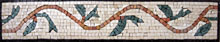 BD178 Stem and leaves elegant mosaic