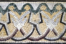 BD18 geometric art design mosaic