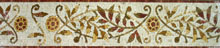 BD218 colorful and rich floral design mosaic