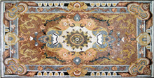 CR188 Earthtone artisanal design mosaic