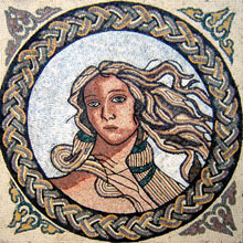 FG117 Venus Marble Mosaic Art  Mosaic