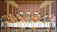 FG192 The last supper Mosaic