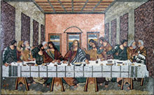 FG305 The last supper Mosaic