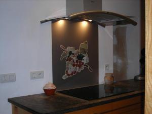 Modern Stainless Meets Mosaic Slate