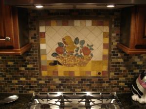 Fruit Bowl Mosaic Slate