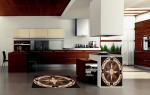 Kitchen Counter Side & Floor Mosaic