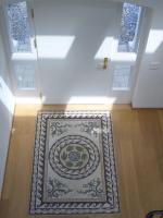 Mosaic Rug Floor Insert-Inlay