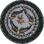 AN1153<BR>Oriental Dolphins with Bird