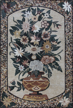 FL913<BR>Vertical Bouquet in Vase