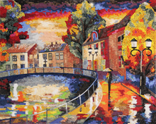 LS133<BR>Leonid Afremov Painting