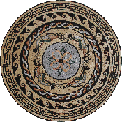 MD43 Pastel color multi design mosaic