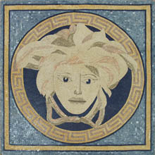 FG515 Medusa Mosaic Art Mosaic