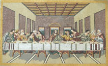 FG605 The last supper Mosaic