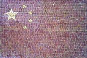 GEO658 China Flag mosaic reproduction