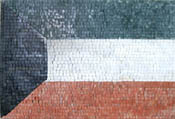 GEO756 Kuweit Flag mosaic reproduction
