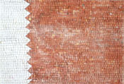 GEO784 Bahrain Flag mosaic reproduction