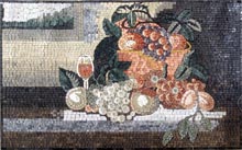 GEO974 kitchen art backsplash mosaic