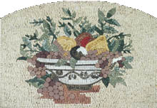 GEO1478 elegant fruit bowl arrangement