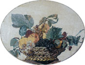 GEO1867 fruit bowl ovale kitchen backsplash