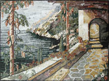 LS17 Nice flowery patio by the sea