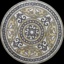 MD128 elegant orchid art mosaic