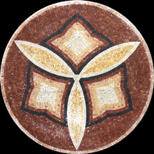 MD175 funky stone mosaic art