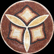 MD175 funky stone mosaic art