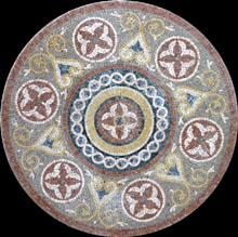 MD200 Marble medallion mosaic