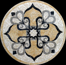 MD202 elegant floral mosaic art