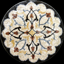 MD209 artistic floral design mosaic
