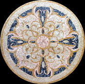 MD225 Elegant light colors artistic mosaic