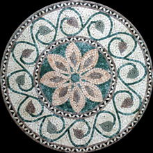 MD249 Pastel flower dance Mosaic